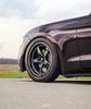 VWST014 V-Star Wheel, Size: 18" x 5", Bolt Pattern: 5 x 4 1/2" (114.3 mm) [Finish: Gloss Black Milled] - image 2