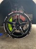 VWST038 V-Star Wheel, Size: 18" x 9.5", Bolt Pattern: 5 x 4 1/2" (114.3 mm) [Finish: Gloss Black Milled] - image 3