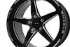 VWST039 V-Star Wheel, Size: 18" x 9.5", Bolt Pattern: 5 x 4 3/4" (120.65 mm) [Finish: Gloss Black Milled] - image 2