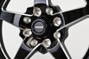 VWST053 V-Star Wheel, Size: 15" x 3.5", Bolt Pattern: 4 x 4 1/4" (107.95mm) & 4 x 4 1/2" (114.3mm) [Finish: Gloss Black Milled] - image 3