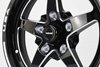 VWST054 V-Star Wheel, Size: 15" x 3.5", Bolt Pattern: 5 x 4 1/2" (114.3 mm) [Finish: Gloss Black Milled] - image 2