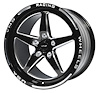 VWST064 V-Star Wheel, Size: 17" x 11", Bolt Pattern: 5 x 115 mm [Finish: Gloss Black Milled] - image 1