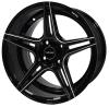 VWTT001 Trust Wheel, Size: 15" x 8", Bolt Pattern: 4 x 100 mm  [Finish: Gloss Black Milled] - image 1