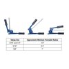 12435 Triple Head 180-Degree Tubing Bender, 3/16-3/8 in. - image 2