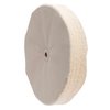 13269 Loose Cotton Buff Wheel, 1 in. Thick, 8 in. x 1/2 in. - image 2