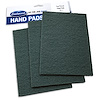 15176 Contour Non-Woven Medium-Grit Hand Pads, Green, Set of 3