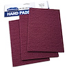 15177 Contour Non-Woven Coarse-Grit Hand Pads, Maroon, Set of 3 - image 1