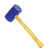 28112 Round Mallet, 2-3/4 in. Diameter - image 1