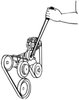 31479 Automotive Serpentine Accessory Fan Belt Remove & Install Tool - image 3