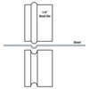 32047 Bead Roller 1/4 in. Bead Dies - image 2