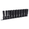 32138 Deep Impact Socket Set, 1/2 in. SAE, Set of 10 - image 1