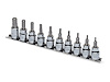 32162 SAE Hex Bit Set, 3/8 in. Drive, Set of 10 - image 1