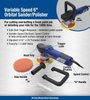 32489 Variable Speed 6 in. Orbital Sander Polisher - image 2