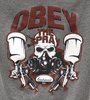 339282XL Obey The Spray T-Shirt, Red on Dark Gray, 2XL - image 2