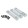 57020 Yost 855-D2 Jaw Replacement Jaw Faces w/ Set Screws - image 1