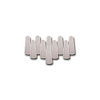 58030 High-Temp Silicone Plugs, 1/8 in. - 1/4 in., Set of 10 - image 1