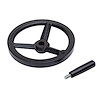 59756 Replacement Large Adjustment Crank, For Use w/ 50 in. Slip Roller (59752) - image 1