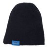 60017 Black Beanie Knit Hat - image 2