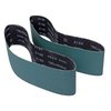 61686 4 in. x 36 in. Zirconia Cloth Backed Sanding Belts, Set of 2, 120-Grit - image 2