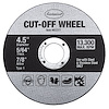 65377 4.5 in. x 5/64 in. Cut Off Wheel, 7/8 Arbor, Set of 5