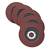65380 4.5 in. Flap Disc, 60-Grit, Set of 5