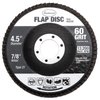 65380 4.5 in. Flap Disc, 60-Grit, Set of 5 - image 2