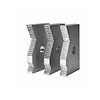 66416 Yost YPJ-03 Bench Vise Pipe Jaw Set, For Models 34C 134C, 3-Piece Set - image 1