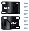 551028-240LT GM LT Engine Swap Engine Mount Adapter Bracket Kit for 1989-1998 Nissan 240SX - image 1