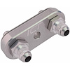 Transmission Cooler Line Adapter Plate w/Fittings [GM 6L80, 6L90, 8L90] - image 1