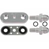 Transmission Cooler Line Adapter Plate w/Fittings [GM 6L80, 6L90, 8L90] - image 3