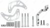 Low Mount Alternator Bracket for GM LS Engines w/Camaro Crank Pulley Spacing and Electric or Remote Water Pump or Motor Plate - image 1