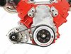 Low Mount Alternator Bracket for GM LS Engines w/Camaro Crank Pulley Spacing and Electric or Remote Water Pump or Motor Plate - image 3