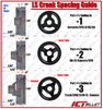 551193LS0-1 Saginaw Type-2 Power Steering Pump Bracket Kit for 1997-2013 GM Gen III/IV LS Engines w/Corvette Crank Spacing - image 4