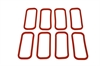 LS Intake Manifold Gaskets for 1997-2004 LS1/LS6/FAST LSX Cathedral Port Intake - image 1