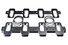 LS Intake Manifold Adapter for Cathedral Port Heads - image 1