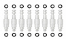 551333-LS1 Dummy Mock Up Fuel Injectors Plugs LS1 Height - image 1