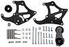551474-3B Heavy-Duty A/C Compressor Bracket Kit for GM LS Engines w/Truck, SUV, LS1, LS3, LSX Crank Pulley Spacing [Black] - image 1