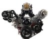 551474-3B Heavy-Duty A/C Compressor Bracket Kit for GM LS Engines w/Truck, SUV, LS1, LS3, LSX Crank Pulley Spacing [Black] - image 4