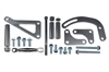 Billet Power Steering Pump and Alternator Bracket Kit for Small Block Chevy with Long Water Pump - image 1