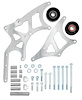 51519XL-3 Alternator & Power Steering Bracket Kit w/Extra Clearance for GM Gen III/IV LS Engines - image 1