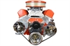 Billet Alternator Bracket for Small Block Chevy with Electric Water Pump