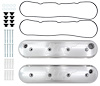 551713-LS01 Billet Aluminum Valve Cover Set for 1999-2014 GM LS-Series Engines - image 1