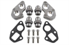 551755-REM Gen V LT Remote Water Pump Mounting Plates Kit w/ -12AN Adapters LT1 L83 L86 - image 1