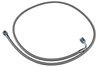 Braided Turbo Oil Feed Line -4AN - image 2