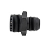 551883-16-12 Valve Cover Baffle Fitting -16AN ORB to -12AN Hose [Black Anodized] - image 1