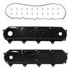 551953B GM LT Billet Aluminum Valve Cover Set [Black Cerakote] - image 1