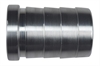 AN617-32 2.0 in. Aluminum Weld Barb - Weldable Fitting Nipple 2 in. Radiator Tank Hose Fitting - image 1