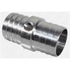 Dual Hose Barb Splice Fitting 1 1/4 in. to 1 1/4 in. w/1/8 in. NPT Adapter Port