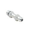 AN920-0606XL Extended Length -6AN Flare to -6AN O-Ring ORB Male Adapter Fitting [Bare Aluminum] - image 3