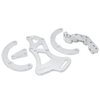 BKT-LS006-1 LS Corvette Reverse Mount Ultra Low Mount Alternator Bracket - image 2